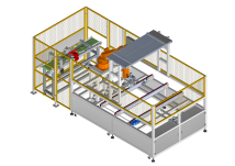 Automatic Robot Loading and Unloading Jig